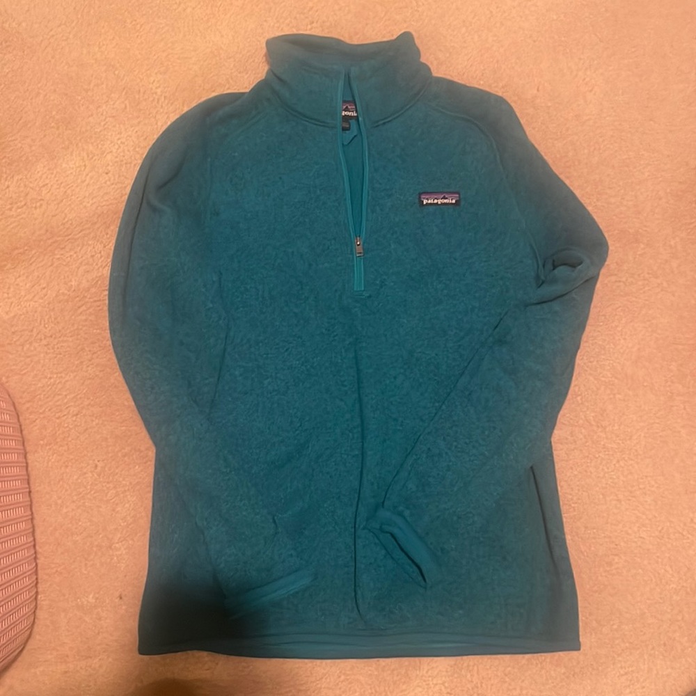 Blue patagonia size L womens jacket